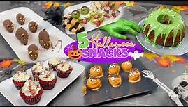 5 süße gruselige Halloween Snacks 👻 🎃| Familie Diamanta 💎