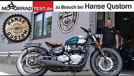 Hanse Qustom | Herrliche Custom Bikes von Triumph Hamburg (Q-Bike)