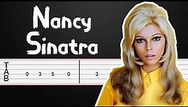 These Boots Are Made for Walkin' - Nancy Sinatra Guitar Tabs, Guitar Tutorial (Fingerstyle)