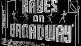 Babes on Broadway Trailer - Judy Garland