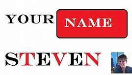 Steven : 1st Name : Meaning