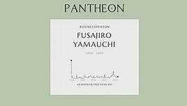 Fusajiro Yamauchi Biography - Japanese entrepreneur (1859–1940)