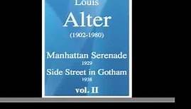 Louis Alter 1902 1980 Manhattan Serenade