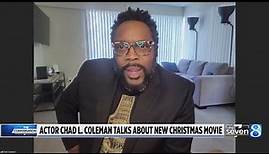 Actor Chad L. Coleman talks about new Christmas movie