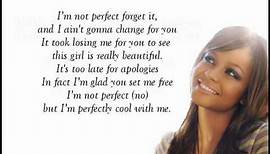 Christina Milian - I'm not perfect (with Lyrics!)