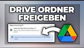 Google Drive Ordner / Dateien freigeben | Tutorial deutsch