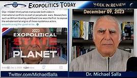 Exopolitics Today – Week in Review with Dr. Michael Salla – Dec 9, 2023