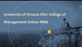 University of Arizona Online MBA