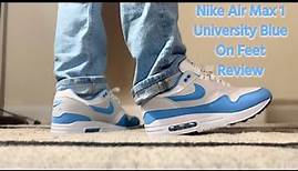 Nike Air Max 1 University Blue Full Review & On Feet
