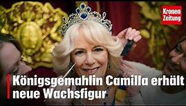 Noch vor der Krönung - Königsgemahlin Camilla erhält neue Wachsfigur | krone.tv NEWS