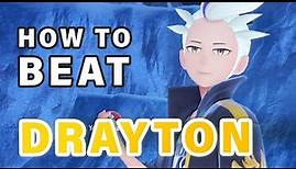 How to Beat Drayton | BB League Elite 4 Member ► Pokemon Indigo Disk DLC