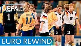 EURO 1992 Highlights: Sweden 2-3 Germany