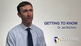 Dr. Jed McClintic #GuthrieGreats