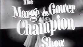 MARGE & GOWER CHAMPION SHOW, Closing Credits Live NBC 1957 Sitcom