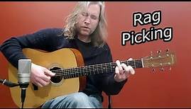 Rag Picking (Richard Saslow) performed by Martijn Hadders - Lyrebird Guitar