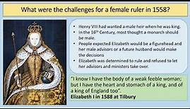 AQA GCSE History Revision - Elizabethan England (1568-1603)- How Elizabeth I controlled her people