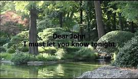 A Dear John Letter by Jean Shepard & Ferlin Husky - 1953 (with lyrics)