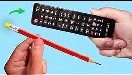 Take a Common Pencil and Fix All Remote Controls in Your Home! How to Repair TV Remote Control!