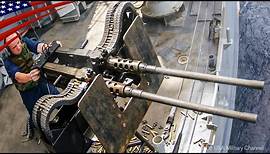 Powerful Twin Machine Gun Fires - M2 .50 Cal & M240 7.62 mm