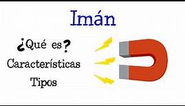 🧲 ¿Qué es un Imán? ⚡️ Y sus tipos: NATURALES y ARTIFICIALES 🌐 [Fácil y Rápido] | FÍSICA |