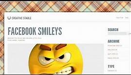 How to Make Smiley faces for Facebook