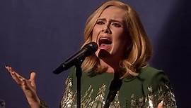 Watch Adele's First-Ever 'Hello' Live Performance