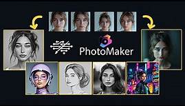 PhotoMaker - Create your own look alike easily