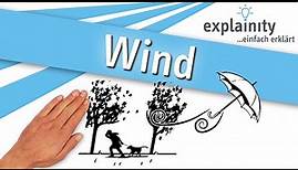 Wind einfach erklärt (explainity® Erklärvideo)