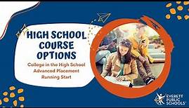 High School Course Options