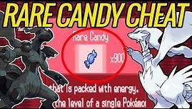 Rare Candy Cheats for Pokemon Black/White (PC/Mobile)