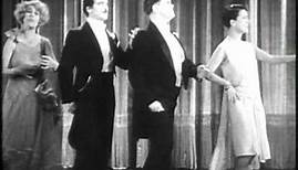 Beatrice Lillie, Louise Fazenda, Frank Fay & Lloyd Hamilton in "Recitations" 1929