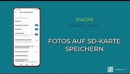 Fotos auf SD-Karte speichern - Xiaomi [Android 10 - MIUI 12]