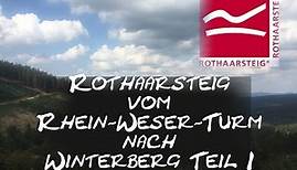 Rothaarsteig vom Rhein Weser Turm nach Winterberg 1🎒
