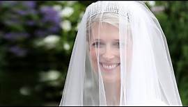 Lady Gabriella Windsor - Traumhaftes Hochzeitskleid aus weißer Spitze