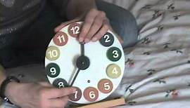 Uhrzeiten erkennen, Uhrzeit Lernvideo 1, Uhrzeiten lernen
