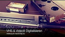 Anleitung: Alte VHS Kassetten am Computer digitalisieren | macOS Big Sur | deutsch