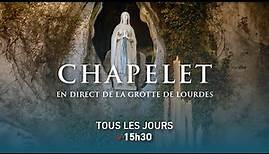 Le Chapelet depuis la Grotte de Lourdes - 18/01/2024