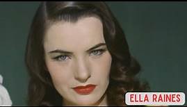 "Ella Raines: The Enigmatic Star of Hollywood's Golden Era"