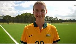 Clare Hunt reflects on making her debut for Australia