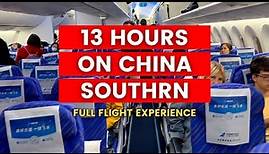 13 HOURS on CHINA SOUTHERN Airline | Trip report and Flight Review, Meals, Lavatories, Leg room...