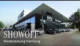 Willkommen im Showroom der Mercedes-Benz Niederlassung Hamburg