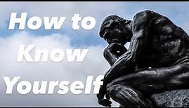 Full Lecture: The Life of the Mind, or, How to know yourself (Ep. 1)