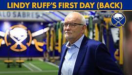Lindy Ruff's First Day