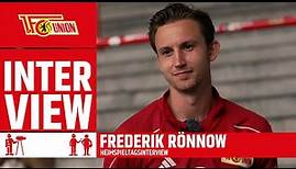 "Das bedeutet mir echt viel!" | Interview Frederik Rönnow | 1. FC Union Berlin