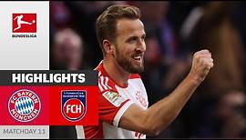 FC Bayern München - 1. FC Heidenheim 4-2 | Highlights | Matchday 11 – Bundesliga 2023/24