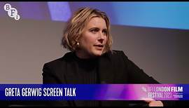Greta Gerwig interviewed by Jesse Armstrong | BFI London Film Festival 2023 Screen Talk