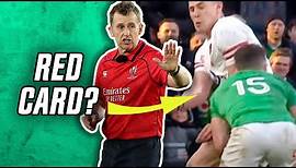 Should Freddie Steward have been sent off against Ireland?