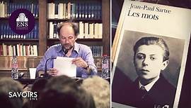 Denis Podalydès lit "Les mots" de Jean-Paul Sartre