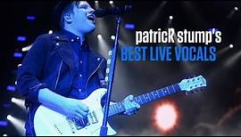 Patrick Stump's Best Live Vocals