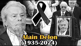 Alain Delon: Le bel acteur est décédé hier soir, sa famille et ses amis s'inclinent devant son corps